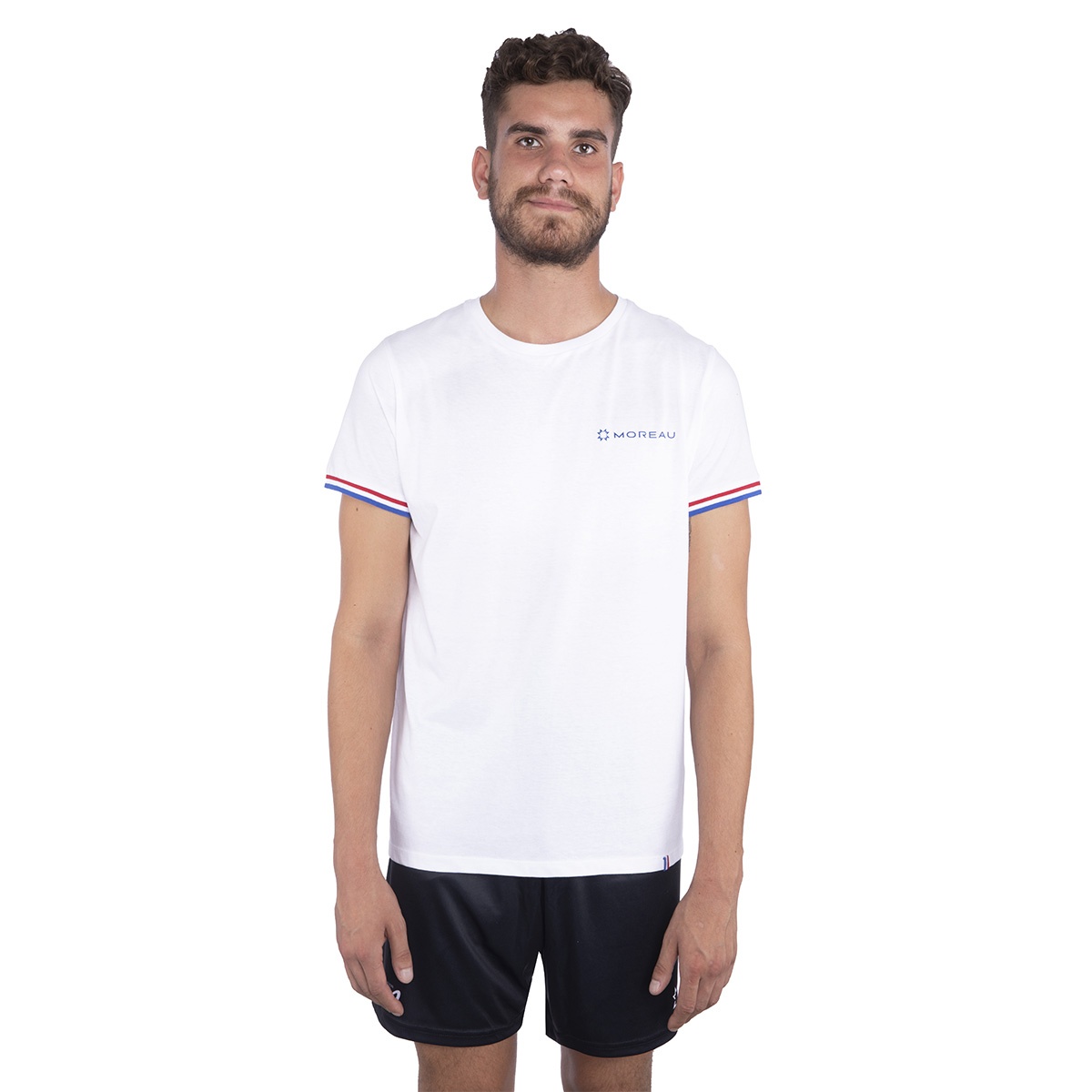 T-shirt France homme blanc
