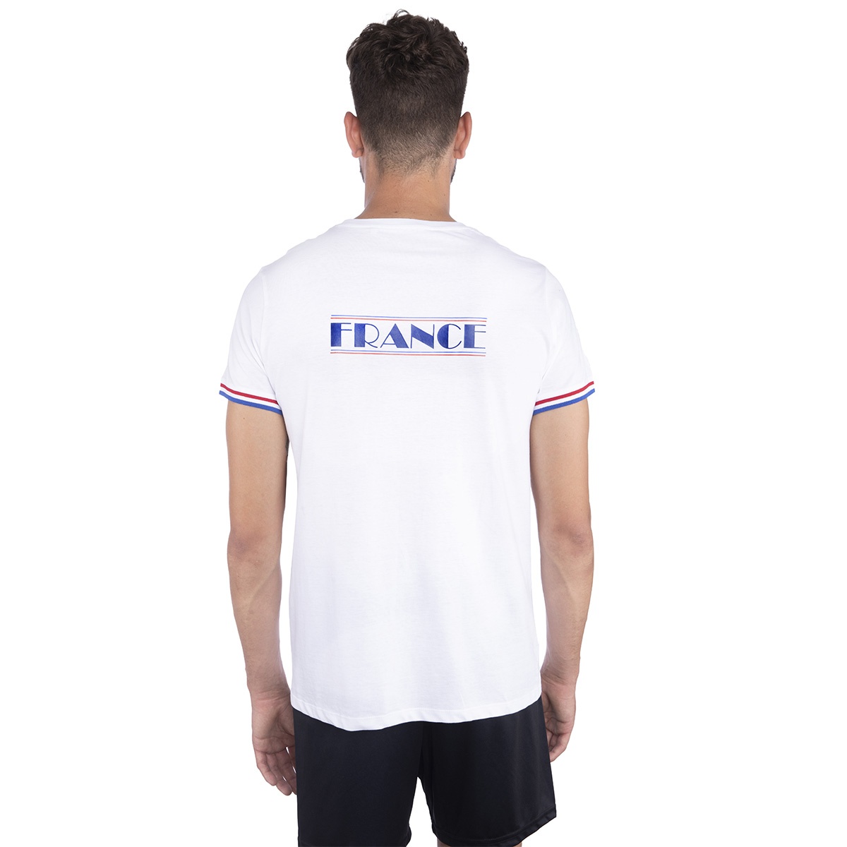 T-shirt France homme blanc