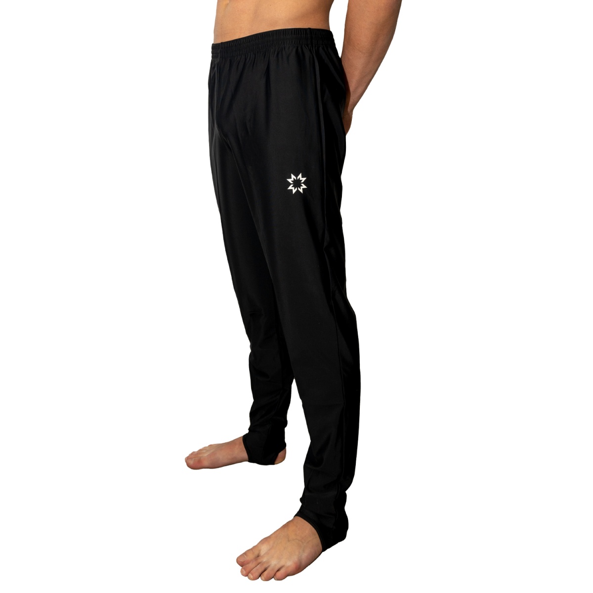 Lang Kunstturnhose Schwarz
