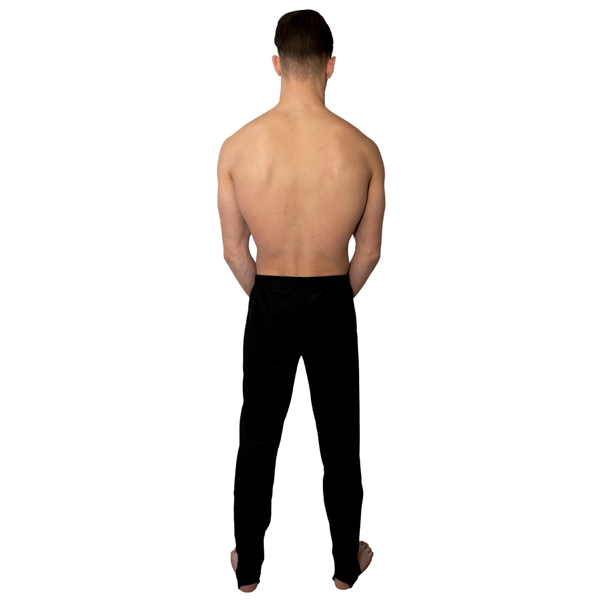 Lang Kunstturnhose Schwarz