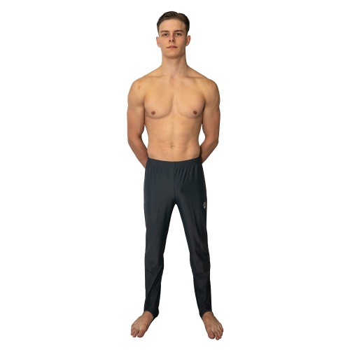 Lang Kunstturnhose Anthrazit