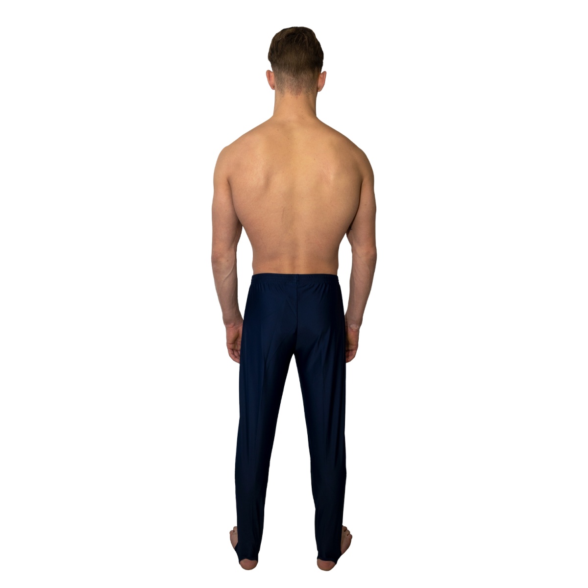 Lang Kunstturnhose Marine