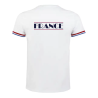 T-shirt France homme blanc