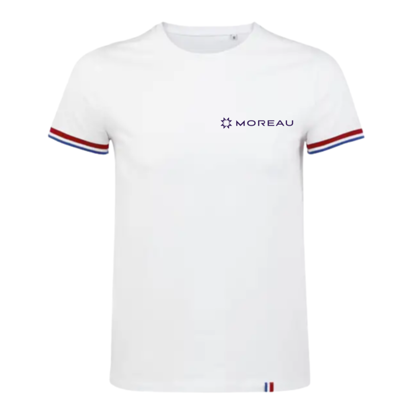 T-shirt France homme blanc