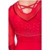 Red Elektra leotard