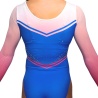 Sophie ML Blau & Rosa Gymnastikanzug